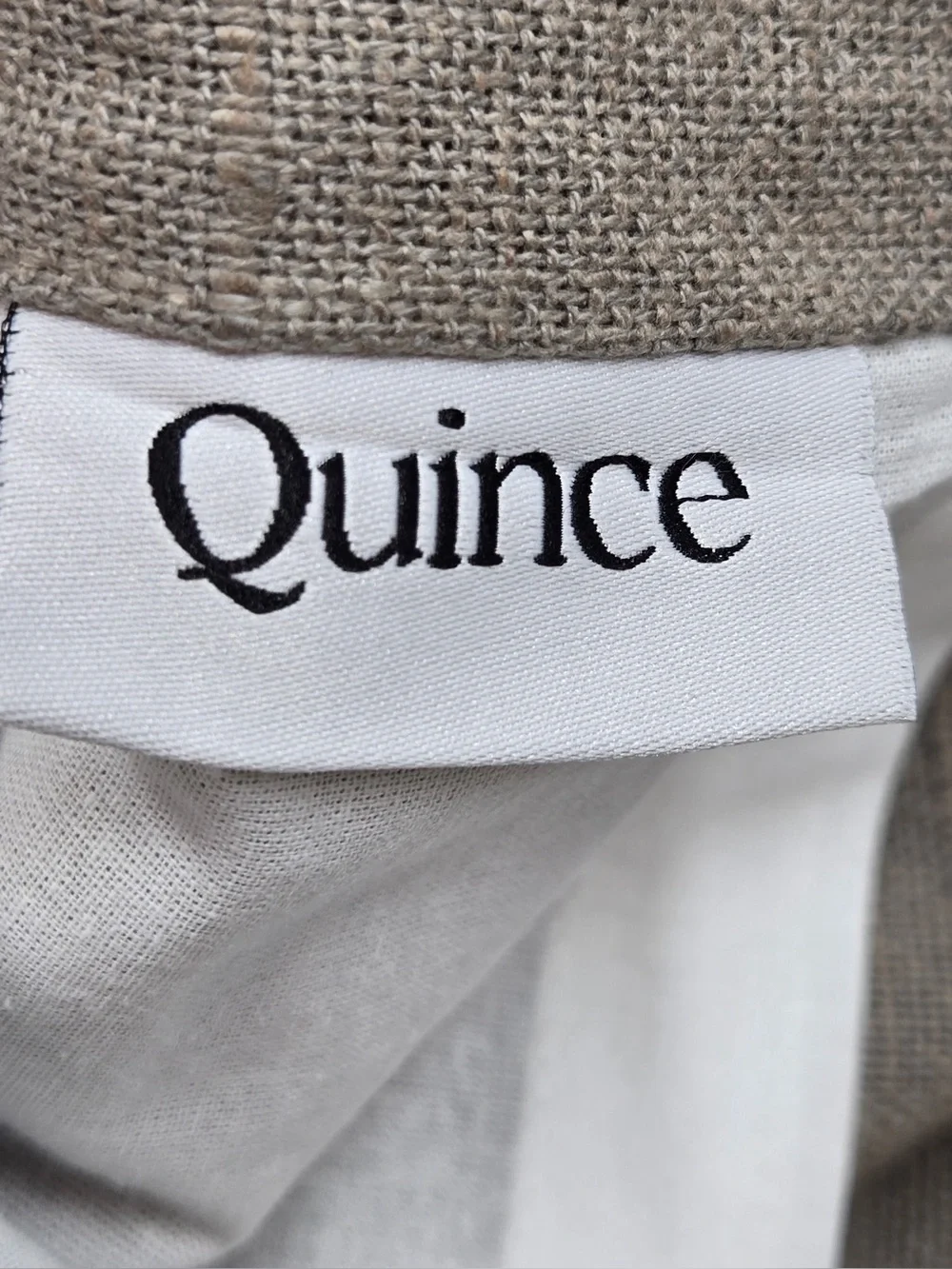 NWT QUINCE Set Of 2 48x84 Cotton Slub Curtains Grey 0717